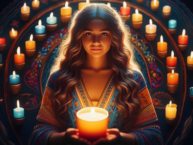  folk candlelight poetry circle